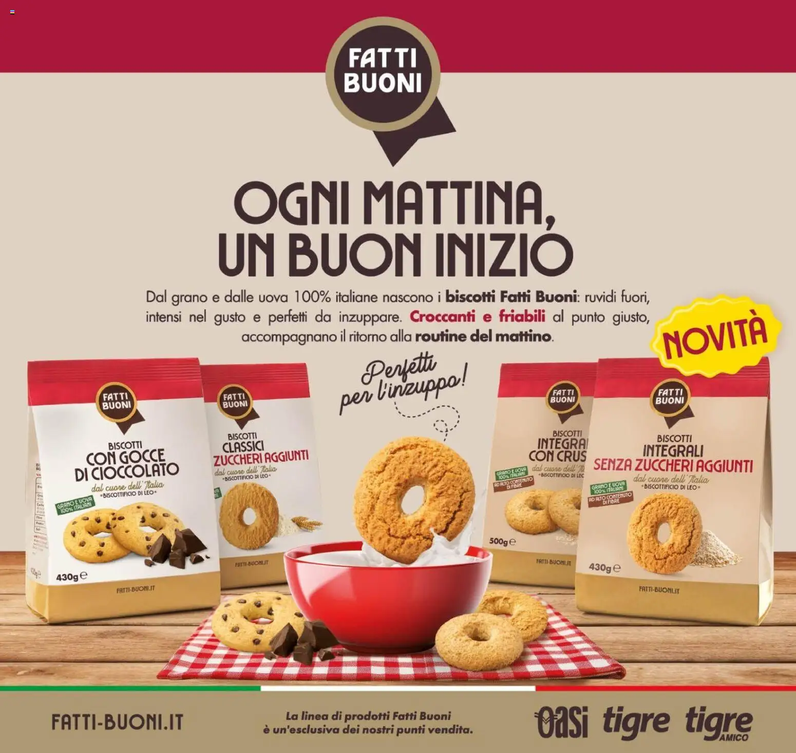 Volantino Oasi del 04/09/2026 | Pagina: 30 | Prodotti: Uova, Cioccolato, Biscotti