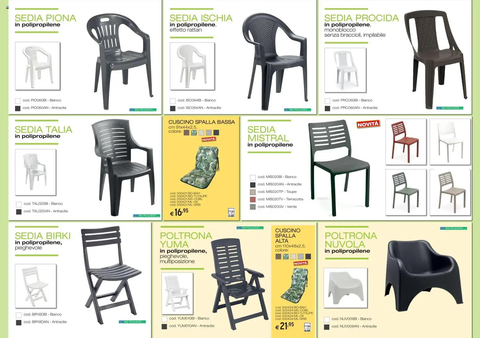 Volantino Brico OK del 05/03/2026 | Pagina: 19 | Prodotti: Spalla, Cuscino, Poltrona, Sedia
