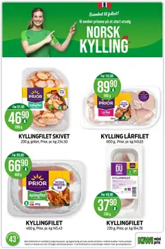 Forhåndsvisning av KYLLING LÅRFILET, 600 g, Prior gyldig fra 19/10/2026 | Side: 3