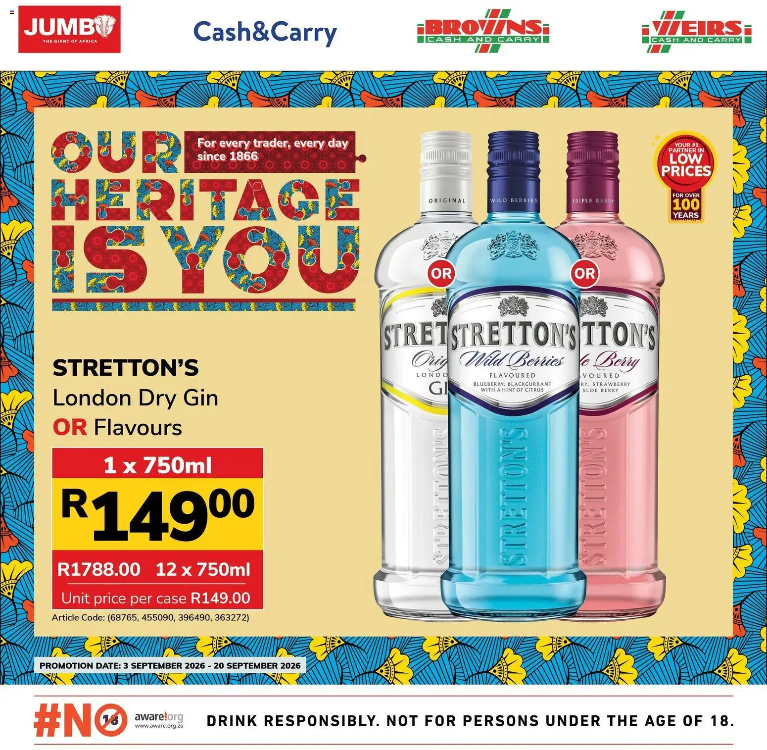 New Jumbo catalogue – valid from 03/09/2026 | Page: 6 | Products: Case, Gin