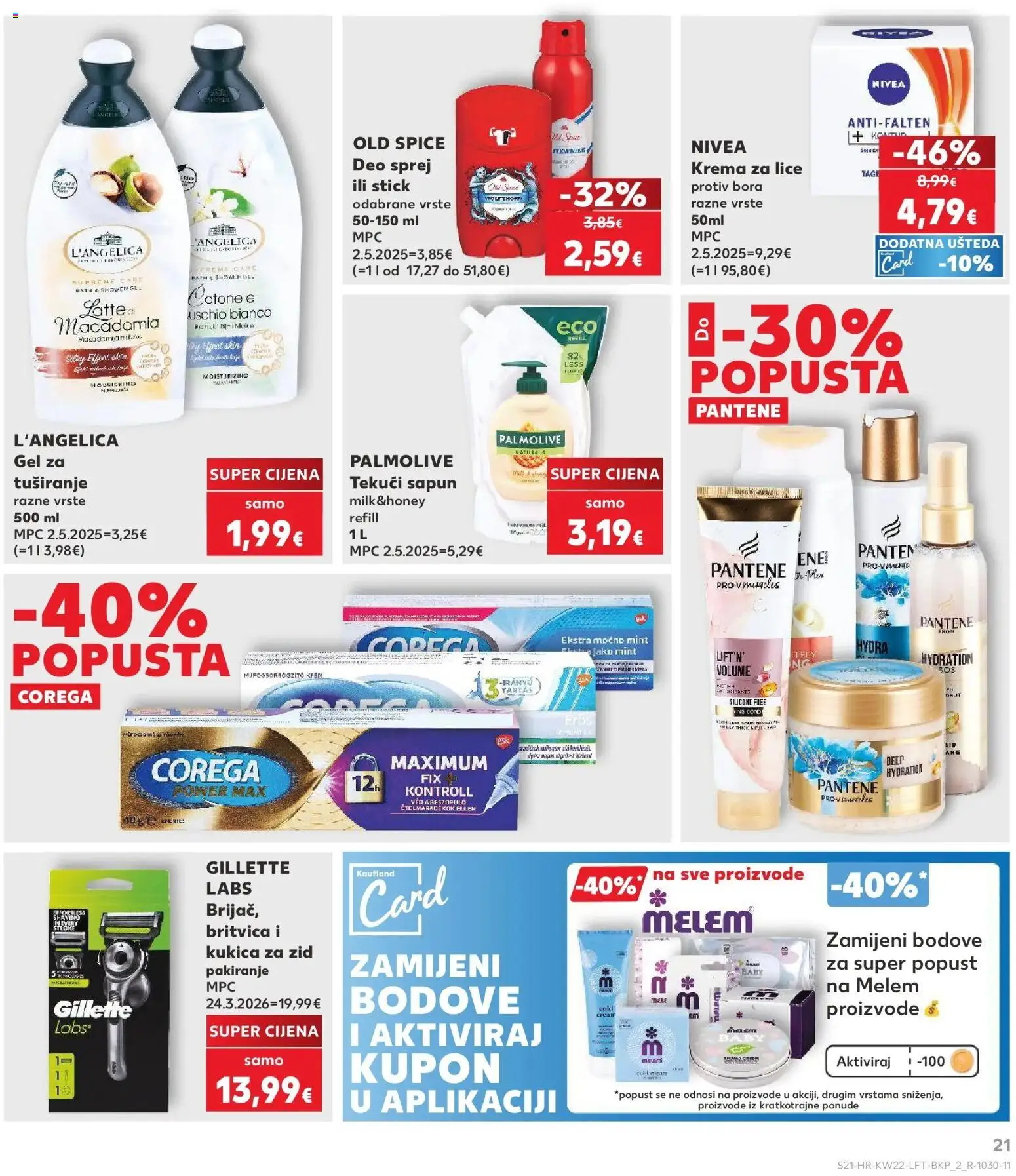 Kaufland katalog | vrijedi od 26.05.2026 | Stranica: 21 | Proizvodi: Krema za lice, Krema, Melem, Nivea