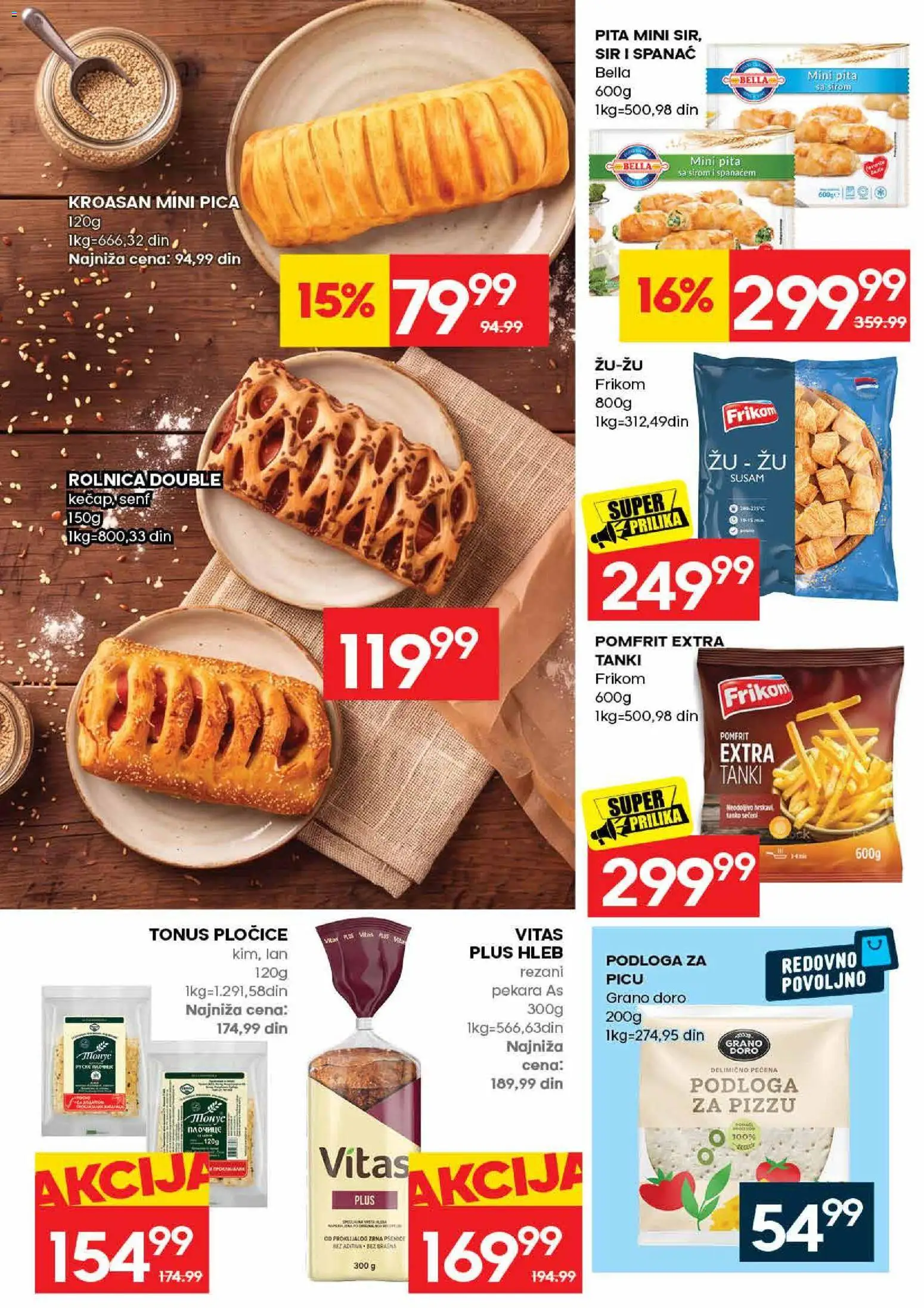 Roda katalog - važi od 31.08.2026 | Strana: 21 | Proizvode: Senf, Kroasan, Sir, Hleb