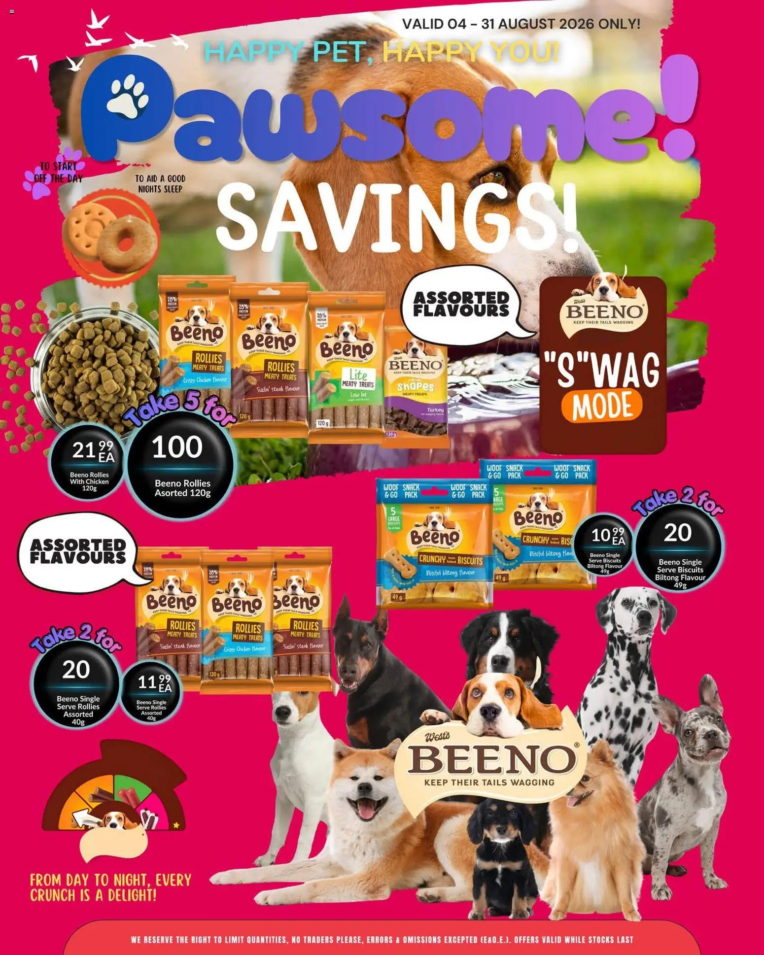 New Super Save catalogue – valid from 04/08/2026 | Page: 10 | Products: Steak, Biscuits, Chicken