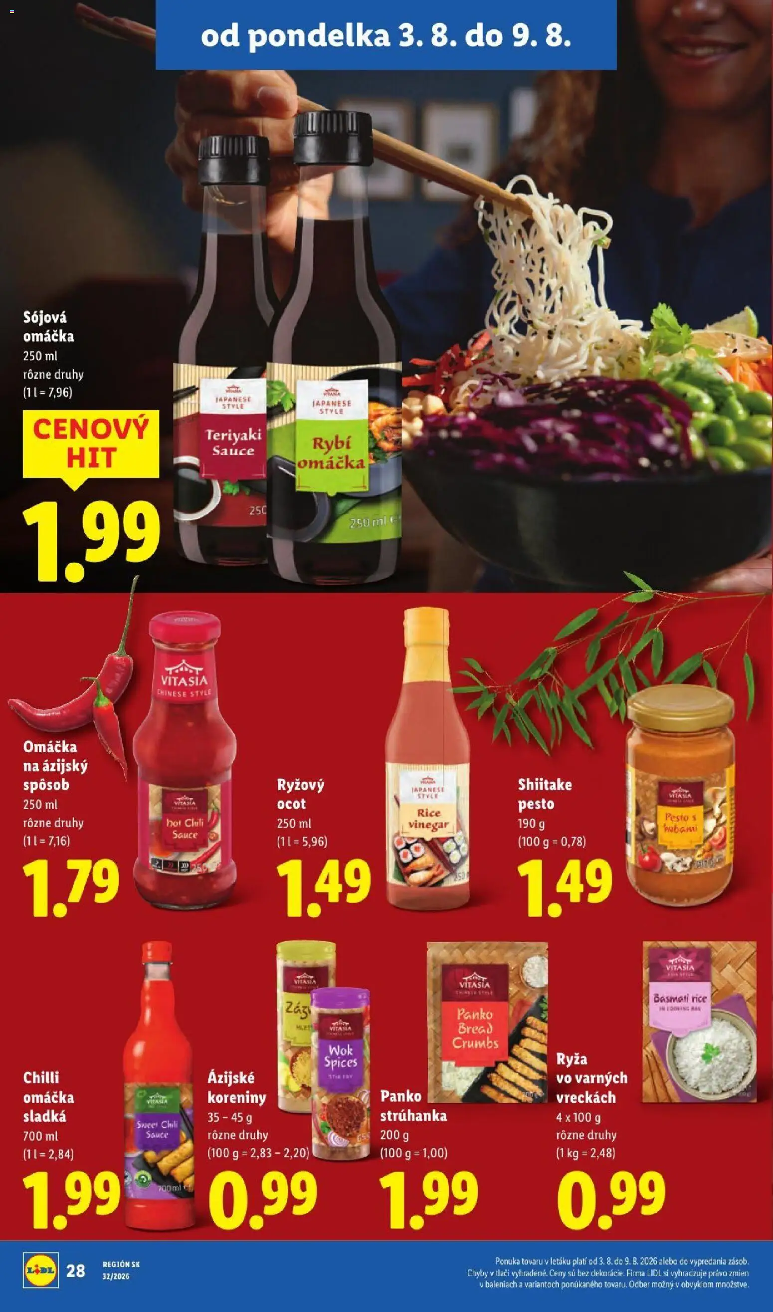 Nové Lidl akcie – leták je platný od 03.08.2026 | Strana: 40