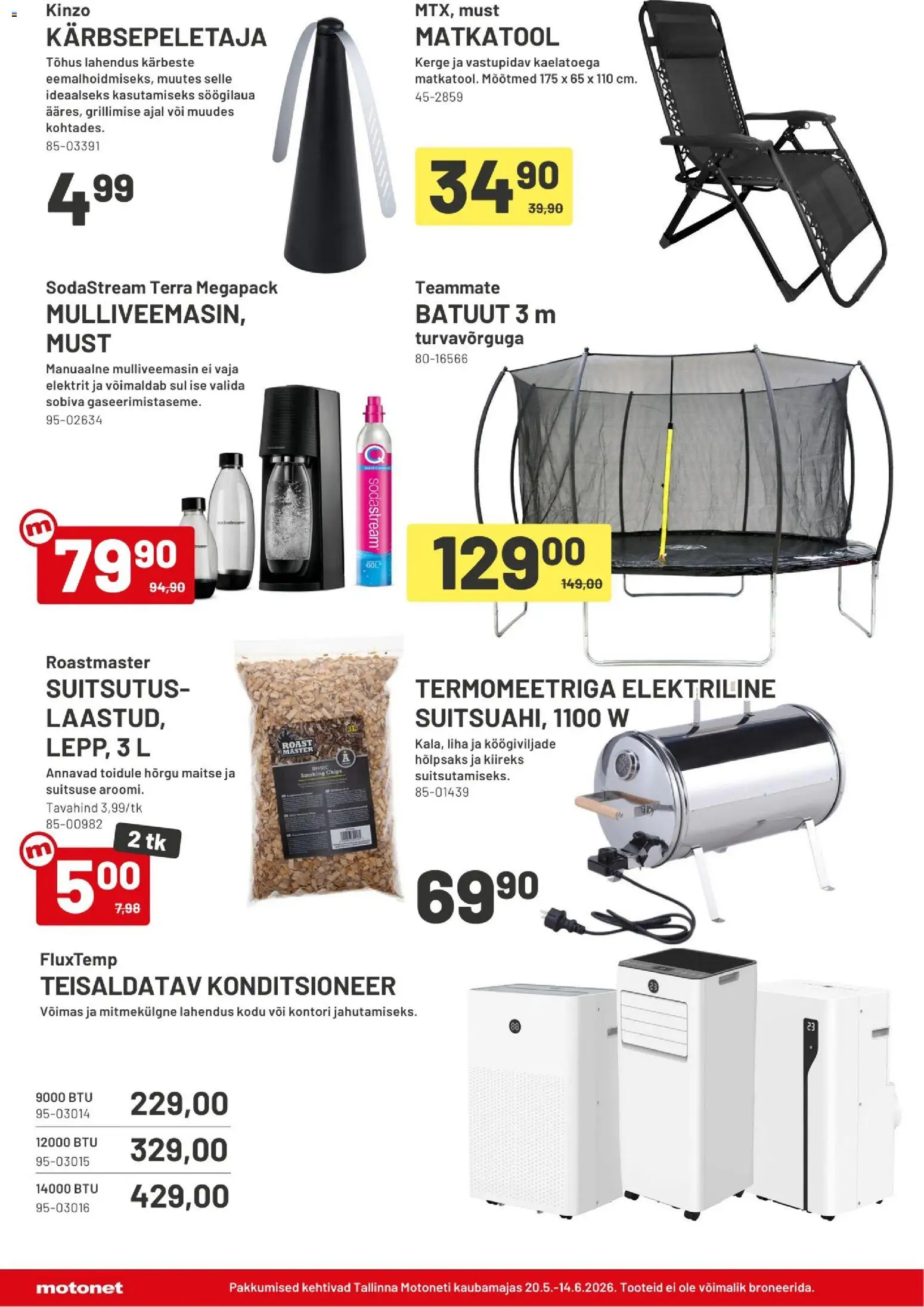 Motonet tarjoukset – voimassa 20.05.2026 alkaen | Sivu: 10 | Tuotteet: Sodastream, Voi