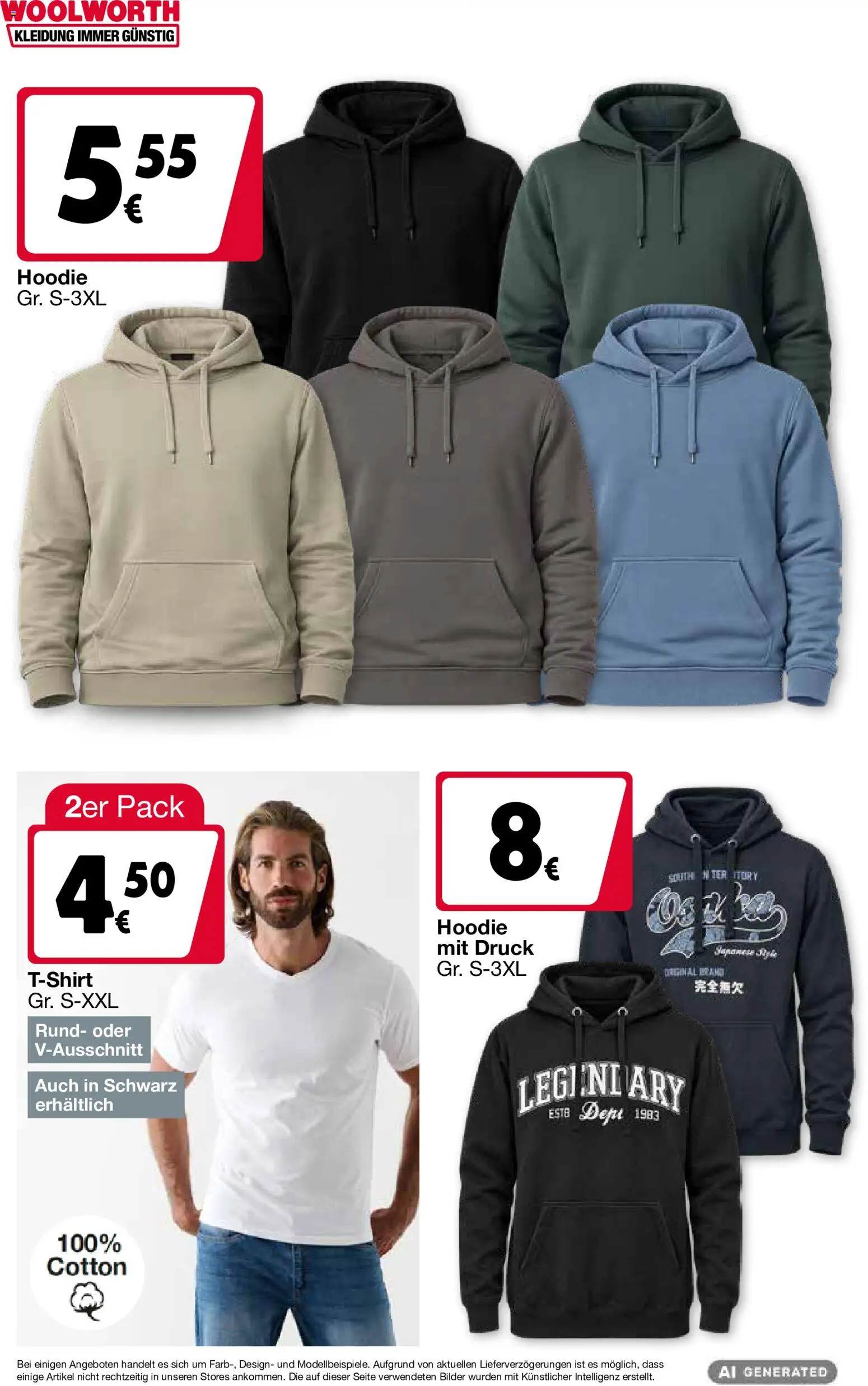 Woolworth Prospekt – gültig ab 15.10.2026 | Seite: 11 | Produkte: Hoodie, Bilder