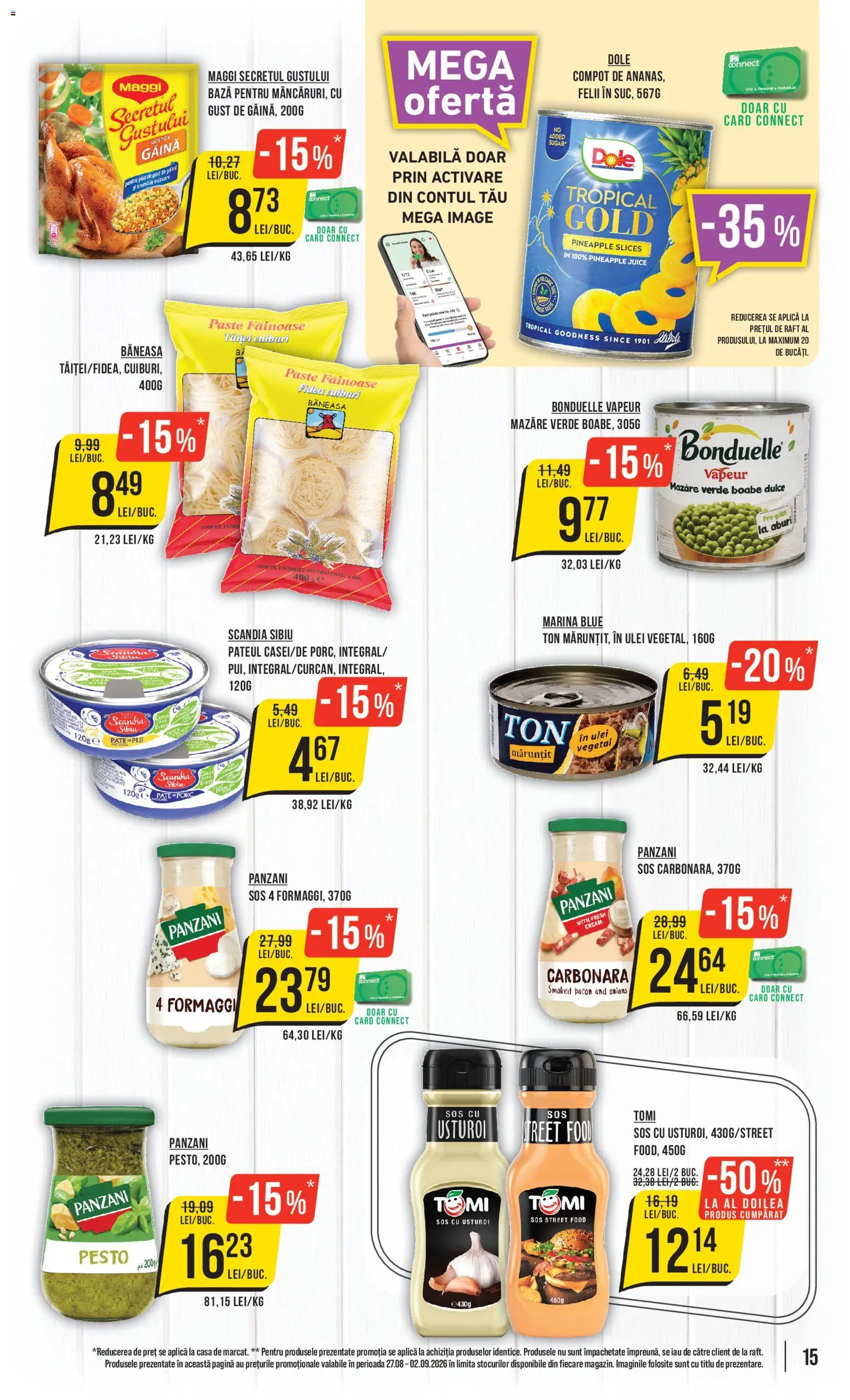 Noul catalog Mega Image – valabil de la 27.08.2026 | Pagină: 15
