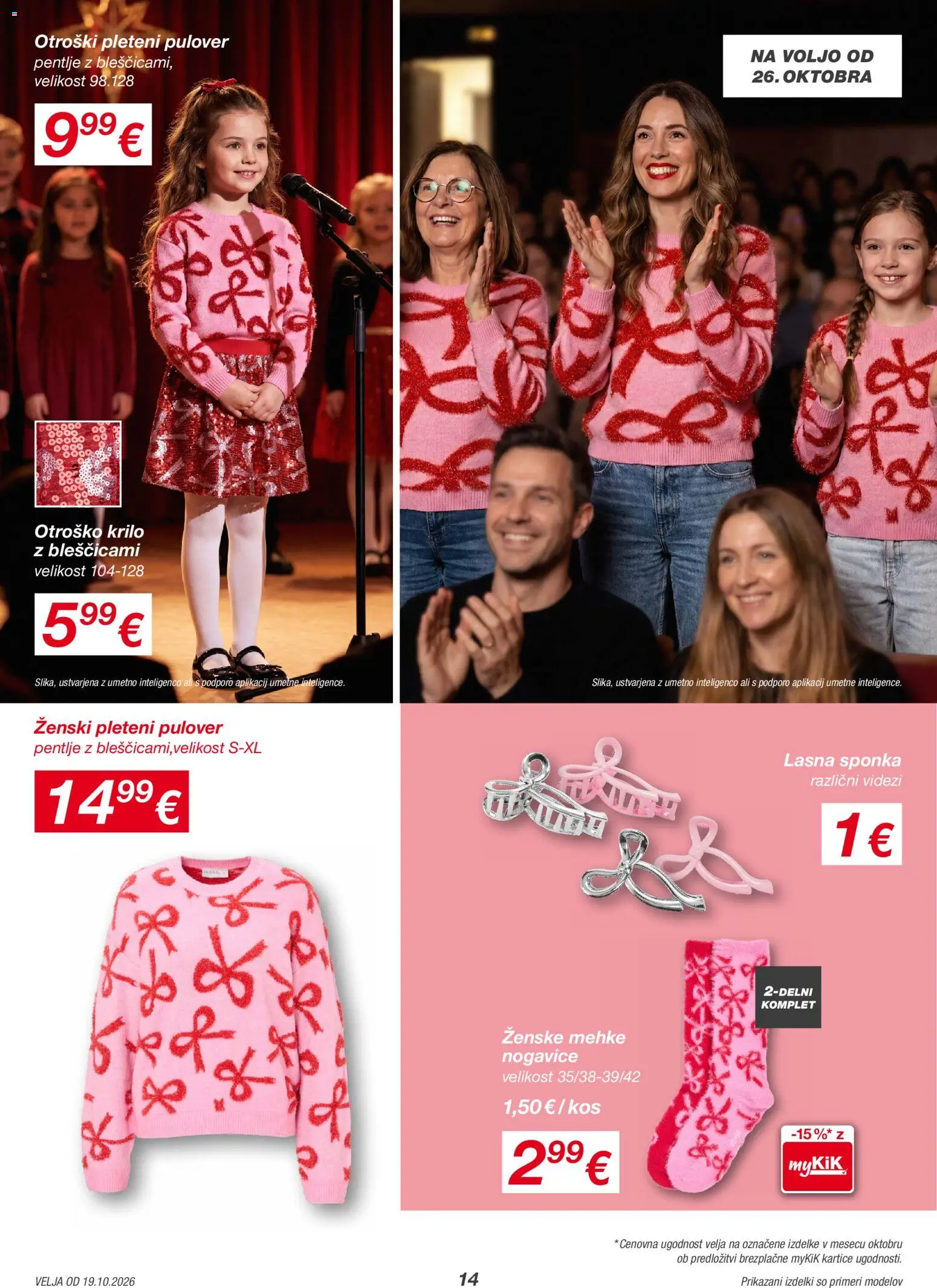 Novi Kik katalog ponudbe – veljaven od 19.10.2026 | Stran: 14