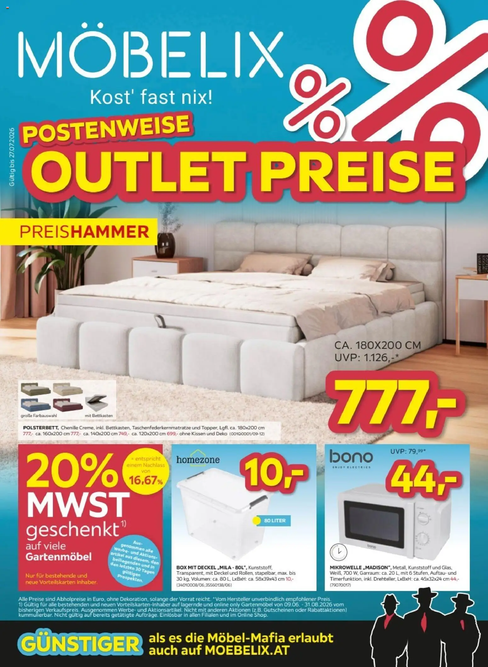 Möbelix Angebote (21.07.2026) catalogue cover