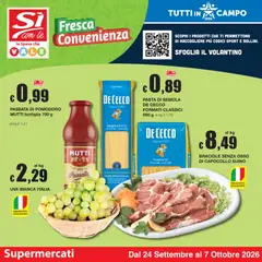 Anteprima del volantino Sì con Te volantino valido a partire dal 24/09/2026