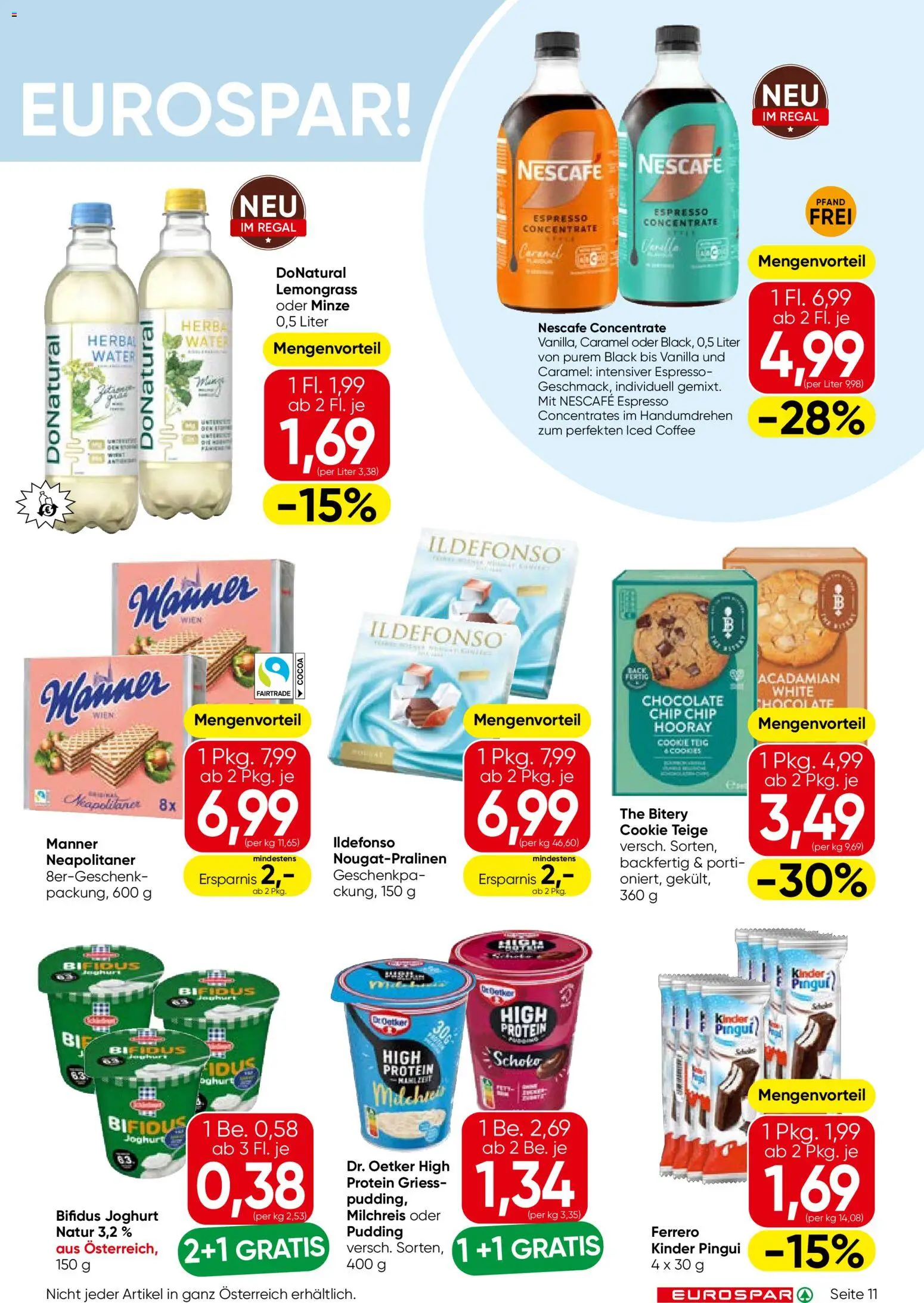Eurospar Flugblatt gültig ab 03.06.2026 | Seite: 11