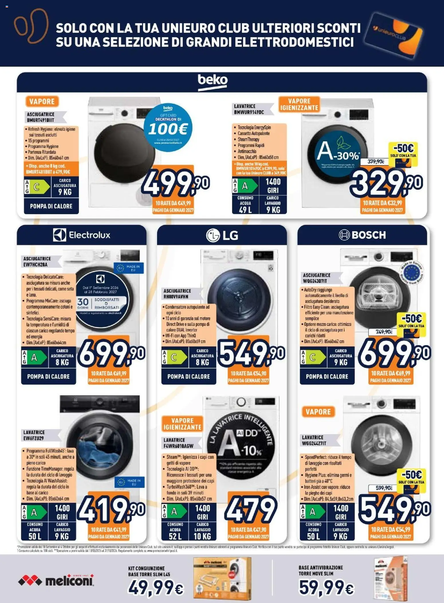 Volantino Unieuro del 18/09/2026 | Pagina: 3