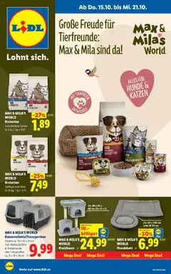 Lidl Flugblatt - Wien ab 15.10.2026 gültig