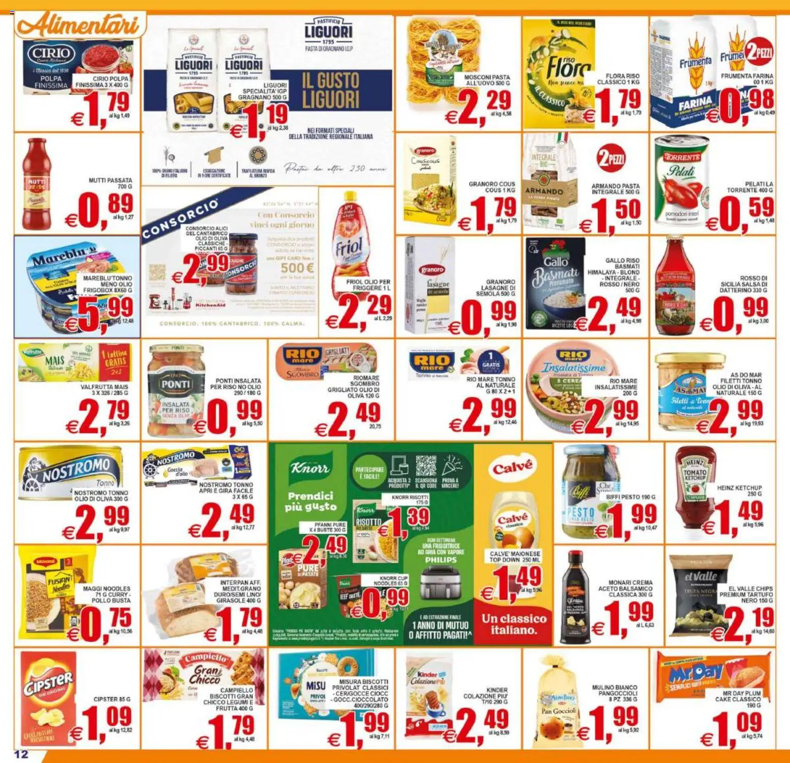 Volantino Pewex del 11/09/2026 | Pagina: 12 | Prodotti: Insalata, The, Tonno, Mutti passata