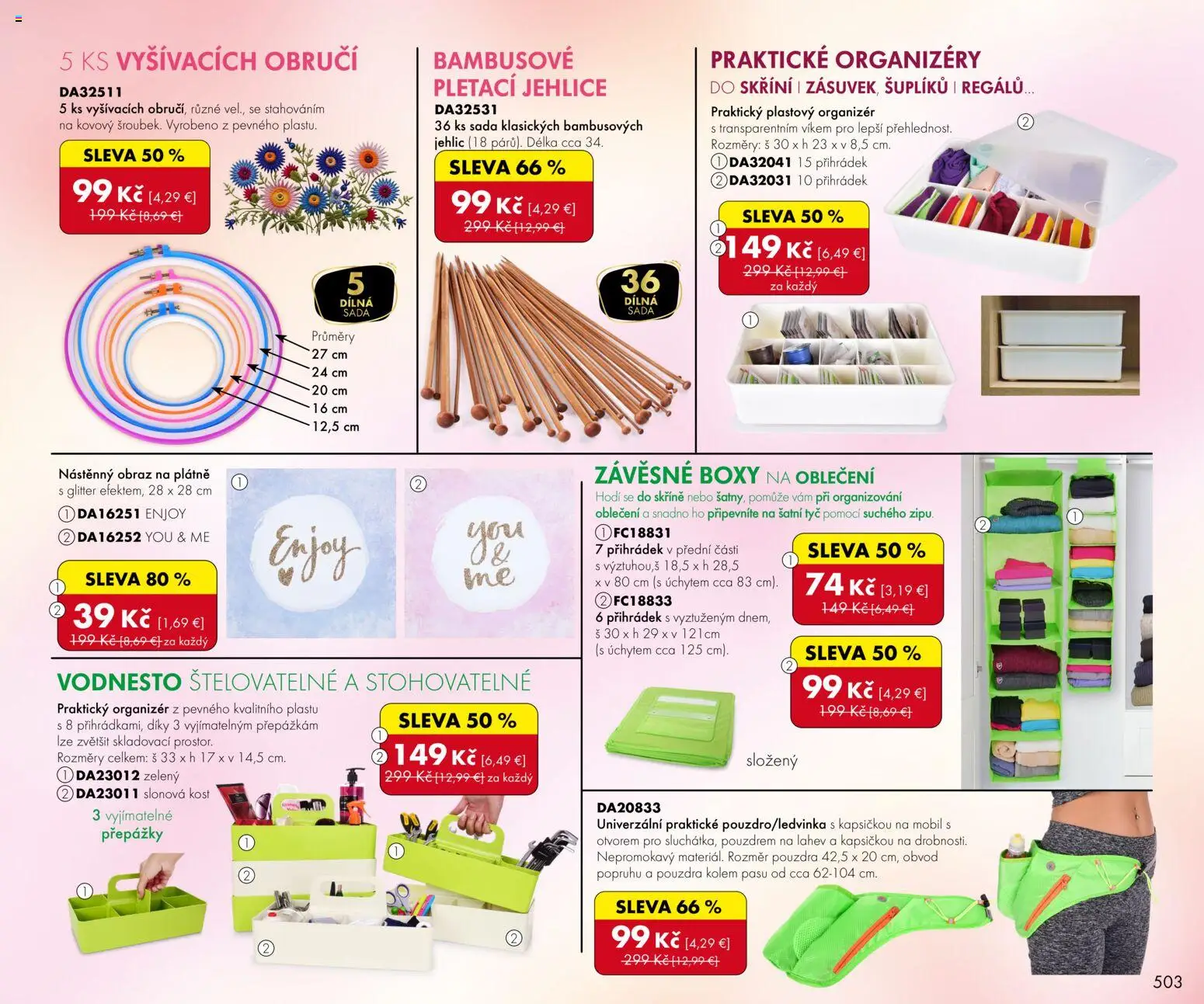 Nové Dedra akcie – leták je platný od 01.08.2026 | Strana: 3 | Produkty: Organizér, Mobil, Skrine