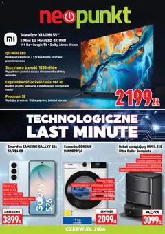 Pogląd oferty "Neopunkt gazetka" - ważna od 01.06.2026 | Strona: 8 | Produkty: Smartfon, Suszarka, Robot, Robot sprzątający