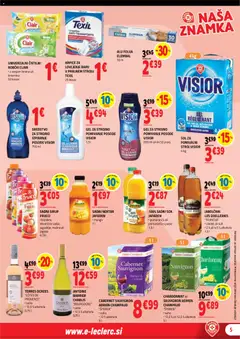 E.leclerc katalog akcije – veljaven od 29.04.2026 | Stran: 5 | Izdelki: Sirup, Folija, Sol, Mango