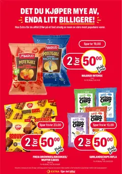 Forhåndsvisning av Coop Extra kundeavis gyldig fra 07/09/2026 | Side: 26 | Produkter: Havsalt, Paprika, Ved, Sørlandschips