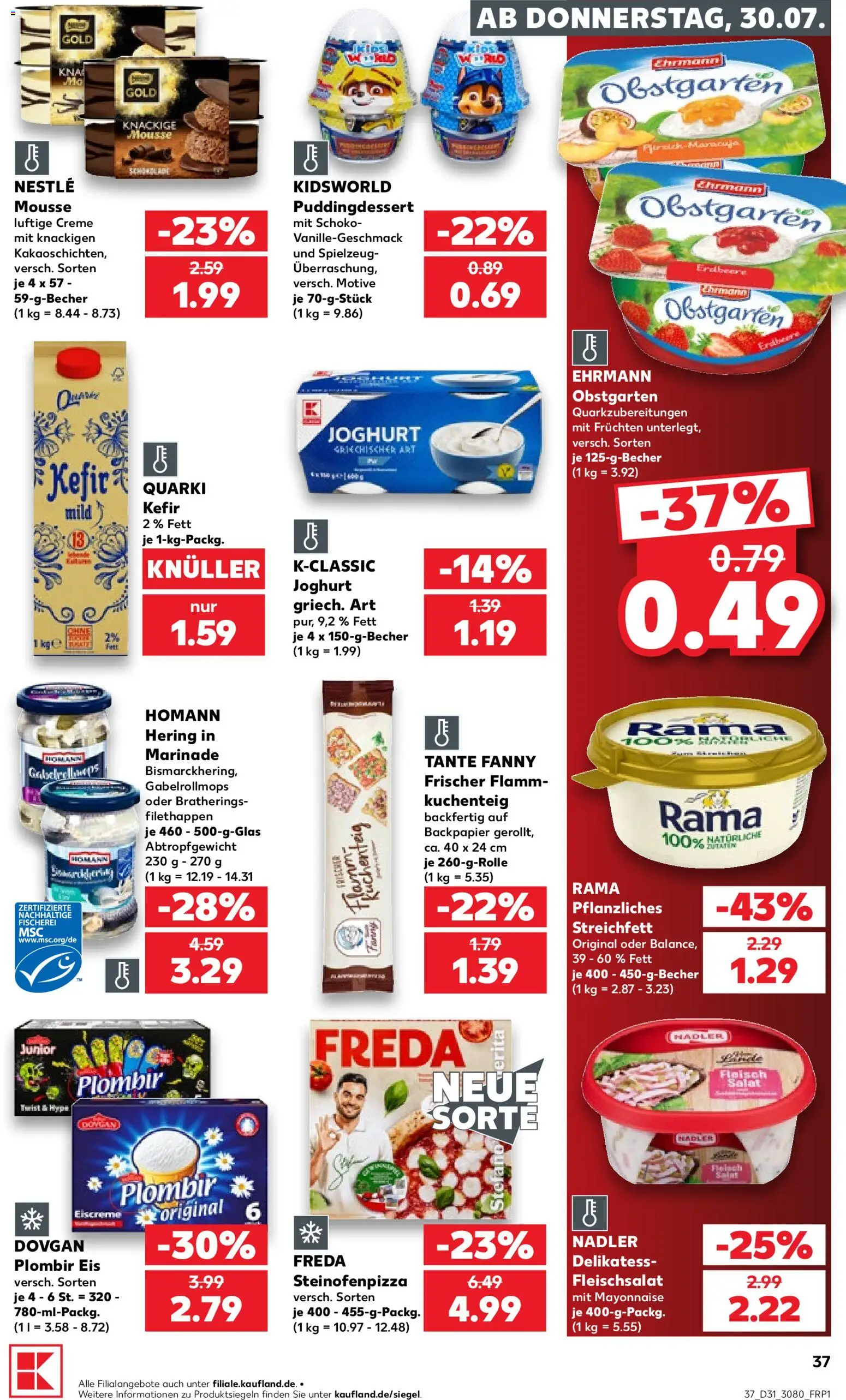 {H1} | Pagina: 37 | Producten: Kefir, Crème