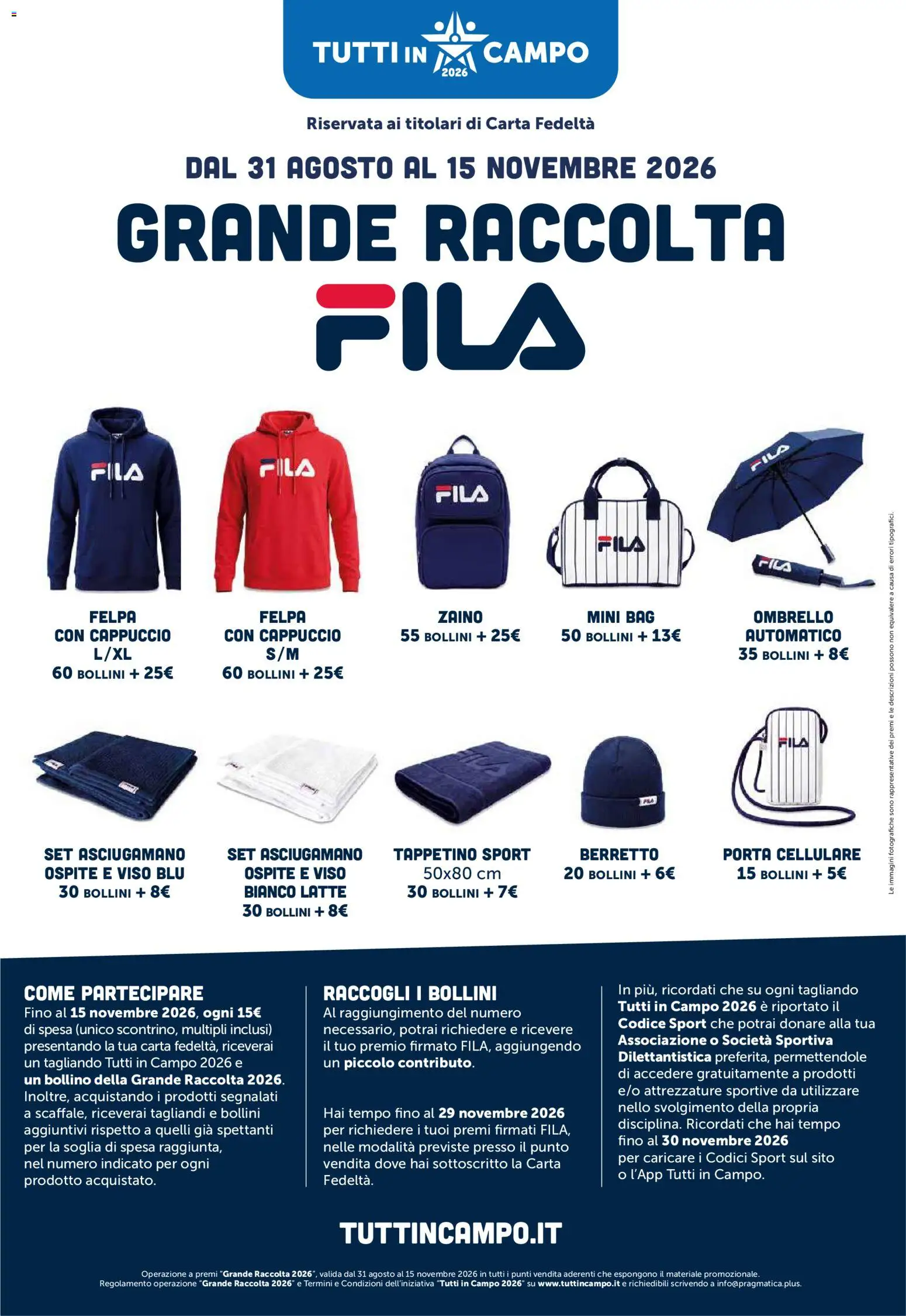 Volantino Galassia del 20/08/2026 | Pagina: 6 | Prodotti: Porta, Latte, Zaino, Cappuccio