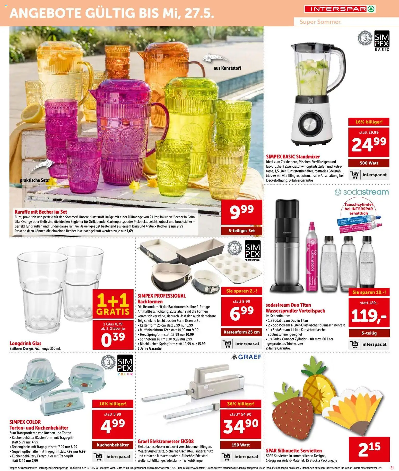 Interspar Flugblatt - Niederösterreich gültig ab 07.05.2026 | Seite: 22