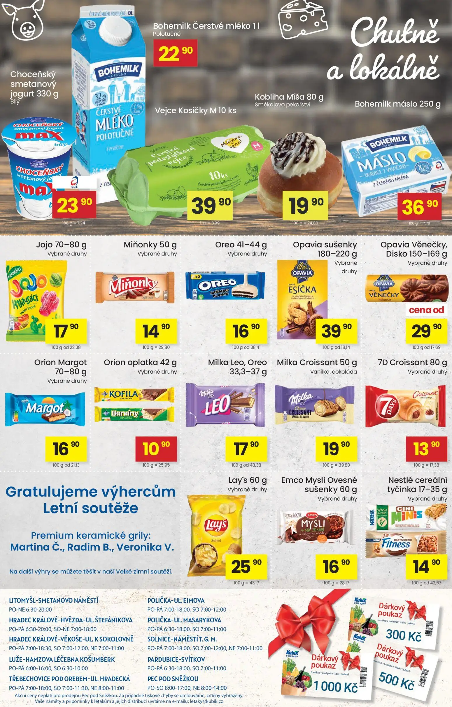 Kubík leták od 22.09.2026 | Strana: 4 | Produkty: Banány, Lay's, Esíčka, Máslo 250 g