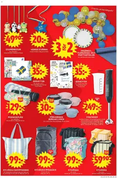 ICA Maxi erbjudanden - Förhandsvisning av reklamblad från butik ICA Maxi aktuell från 11.05.2026 | Sida: 12 | Produkter: Stavmixer, Blender, Servetter, Kylväska