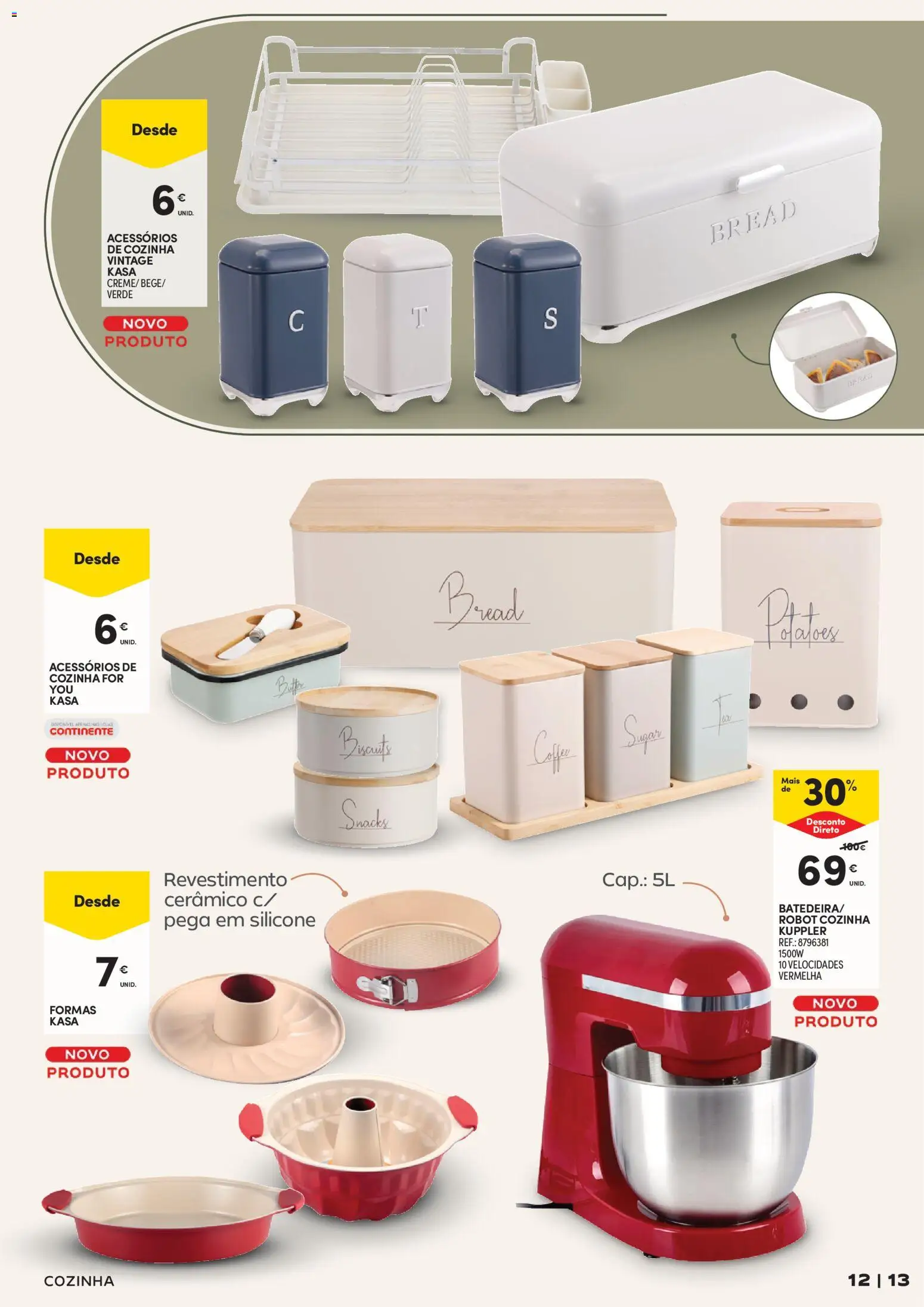 Continente Casa Outono │ válido de 13/10/2026 | Página: 13 | Produtos: Snacks, Café