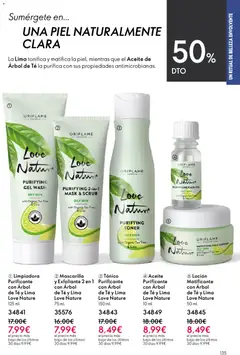 Vista previa Oriflame - Catálogo Campaña 6 válido desde el 22.04.2026 | Página: 135 | Productos: Lima, Aceite, Té, Γαύρος