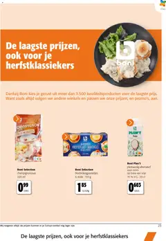 Colruyt folder - Voorbeeld van een folder van Colruyt, geldig van 07/10/2026 | Pagina: 23 | Producten: Room, Bladerdeeg, Champignon
