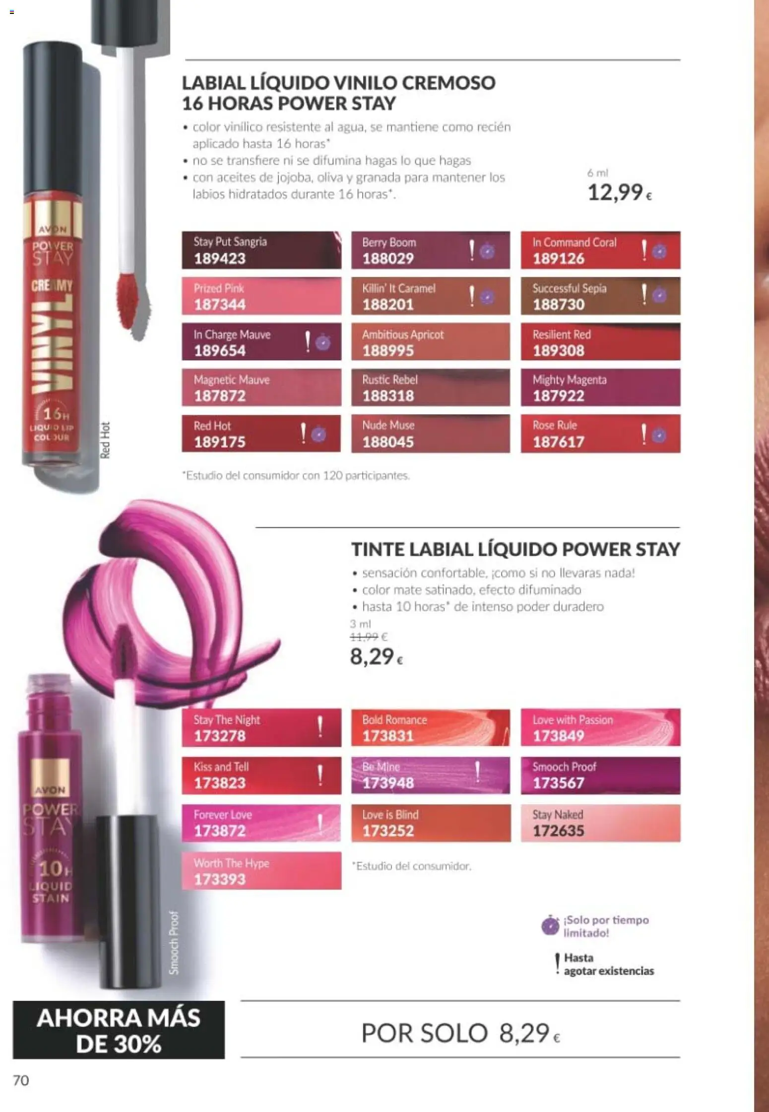 Catálogo AVON Black Friday │ válido desde el 01/11/2026 | Página: 70 | Productos: Tinte, Granada