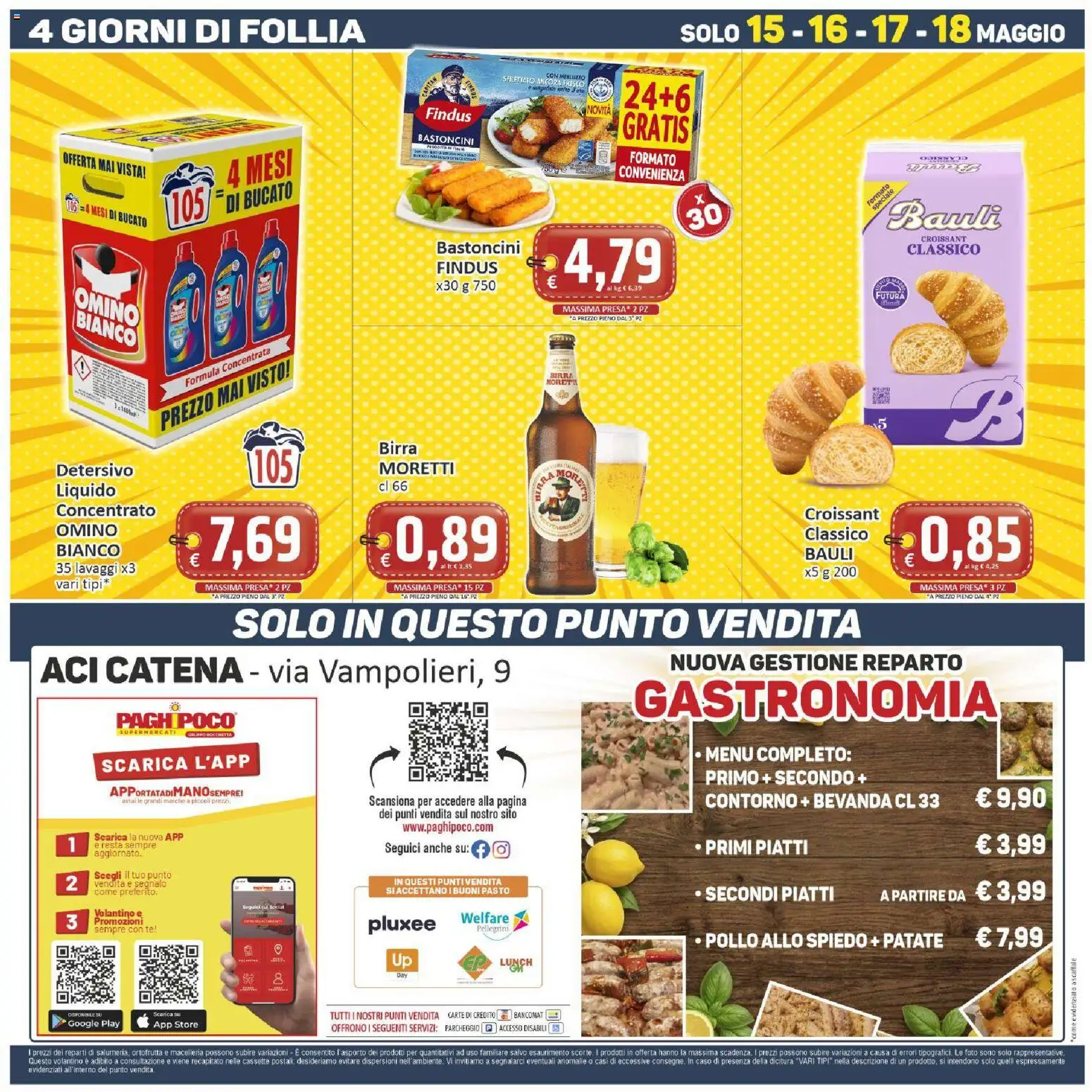 Volantino Paghi Poco del 08.05.2026 | Pagina: 20 | Prodotti: Birra, Tè, Patate, Presa