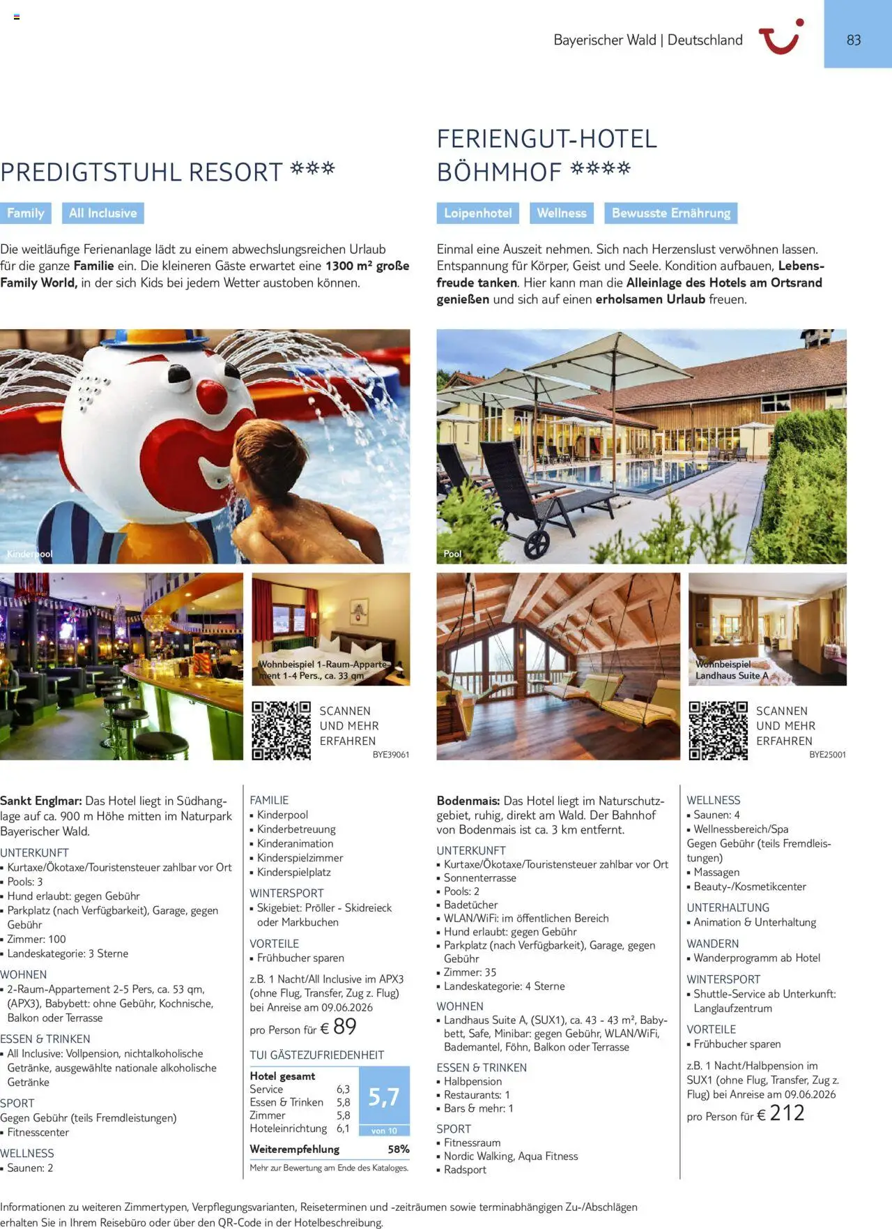 TUI Urlaub mit eigener Anreise 2025/26 – gültig ab 01.11.2025 | Seite: 83 | Produkte: Babybett