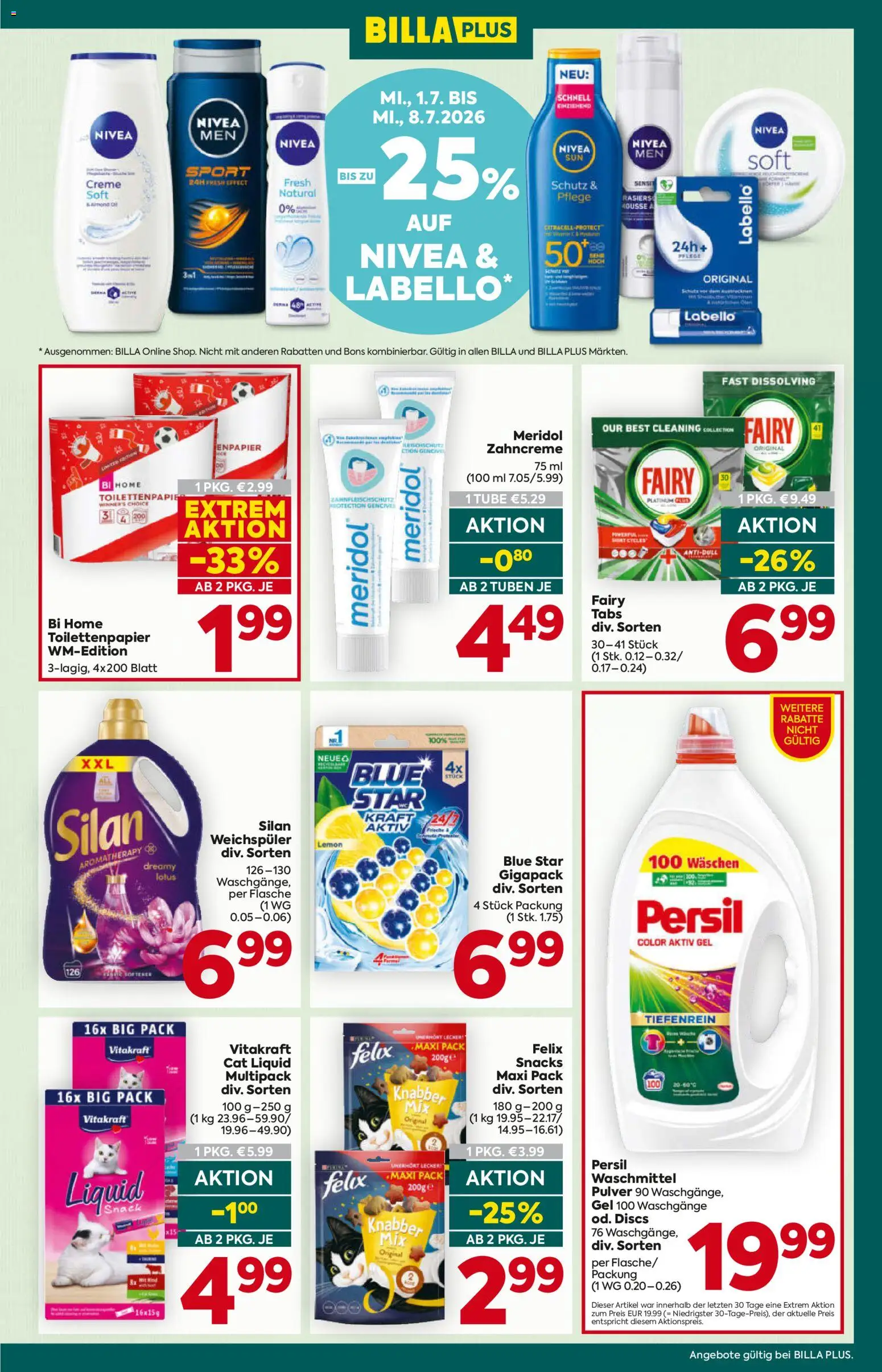 Billa Plus Flugblatt gültig ab 01.07.2026 | Seite: 15