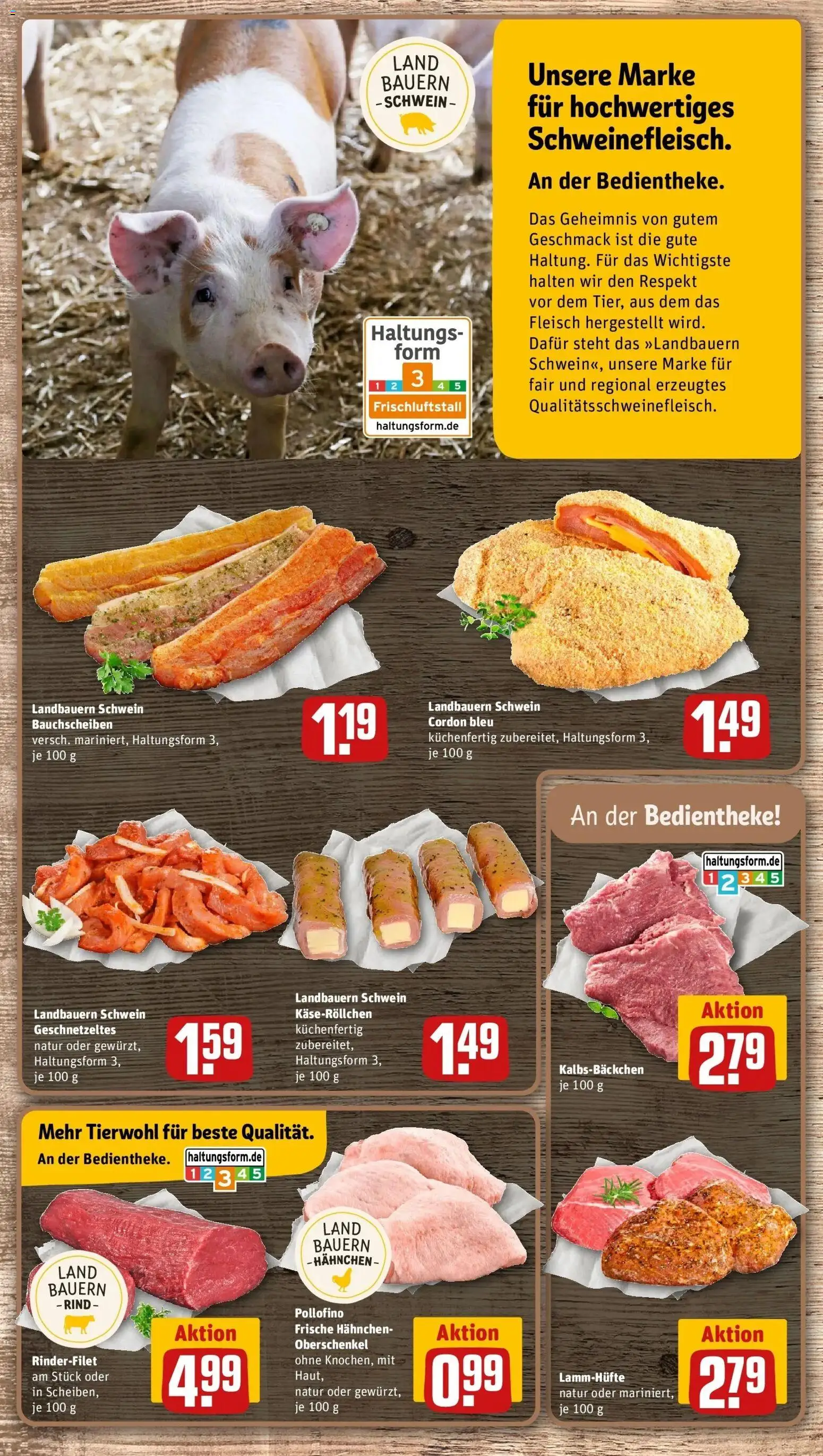 Rewe Prospekt Wehr – gültig ab 05.07.2026 | Seite: 10 | Produkte: Hahnchen, Rinderfilet, Fleisch