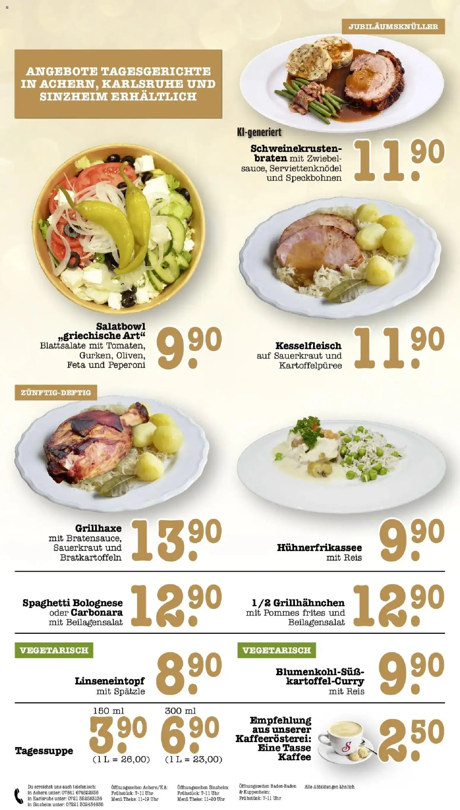 E center Prospekt Karlsruhe (ab 21.09.2026) zum Blättern | Seite: 16 | Produkte: Feta, Spaghetti, Pommes frites, Reis