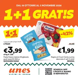 Anteprima del volantino Unes volantino valido a partire dal 19/10/2026