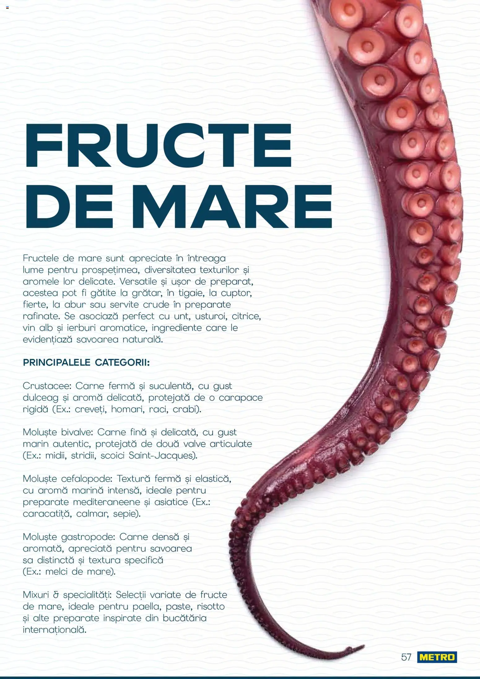 Noul catalog Metro – valabil de la 01.10.2026 | Pagină: 57 | Produse: Vin alb, Vin, Fructe, Fructe De Mare