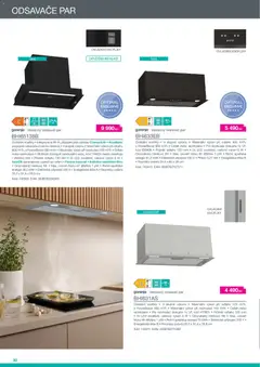 Náhled letáku Möbelix Gorenje od 01.09.2026 | Strana: 30 | Produkty: Odsavač par, Časovač, LED
