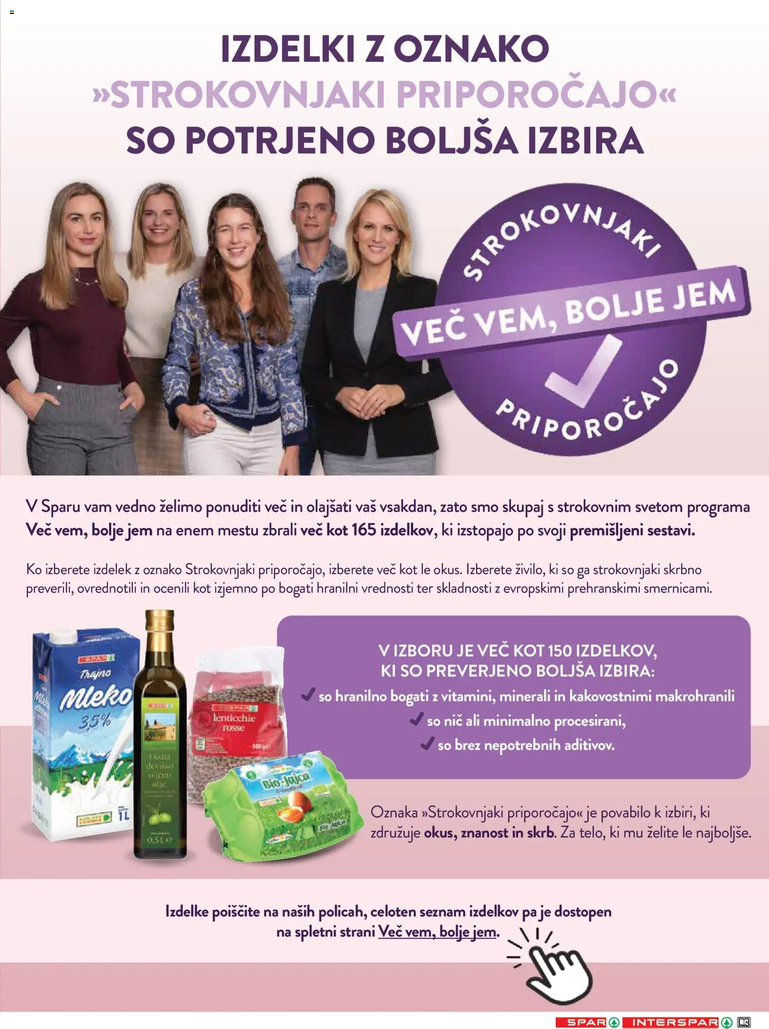 Novi Spar katalog ponudbe – veljaven od 12.08.2026 | Stran: 26 | Izdelki: Mleko