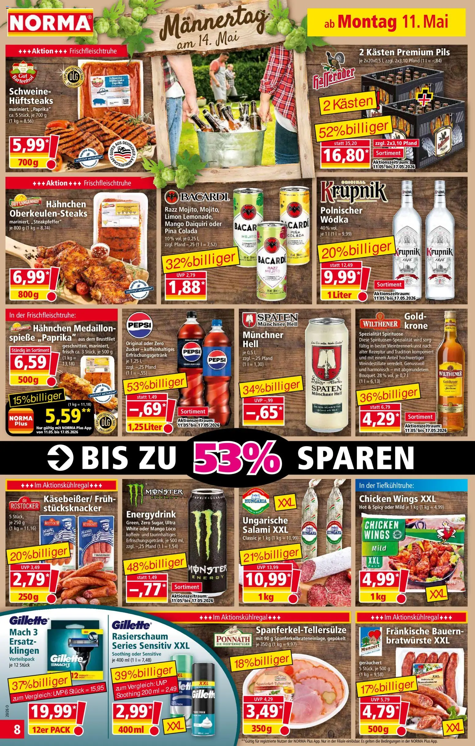 Norma Prospekt 	 – gültig ab 11.05.2026 | Seite: 8