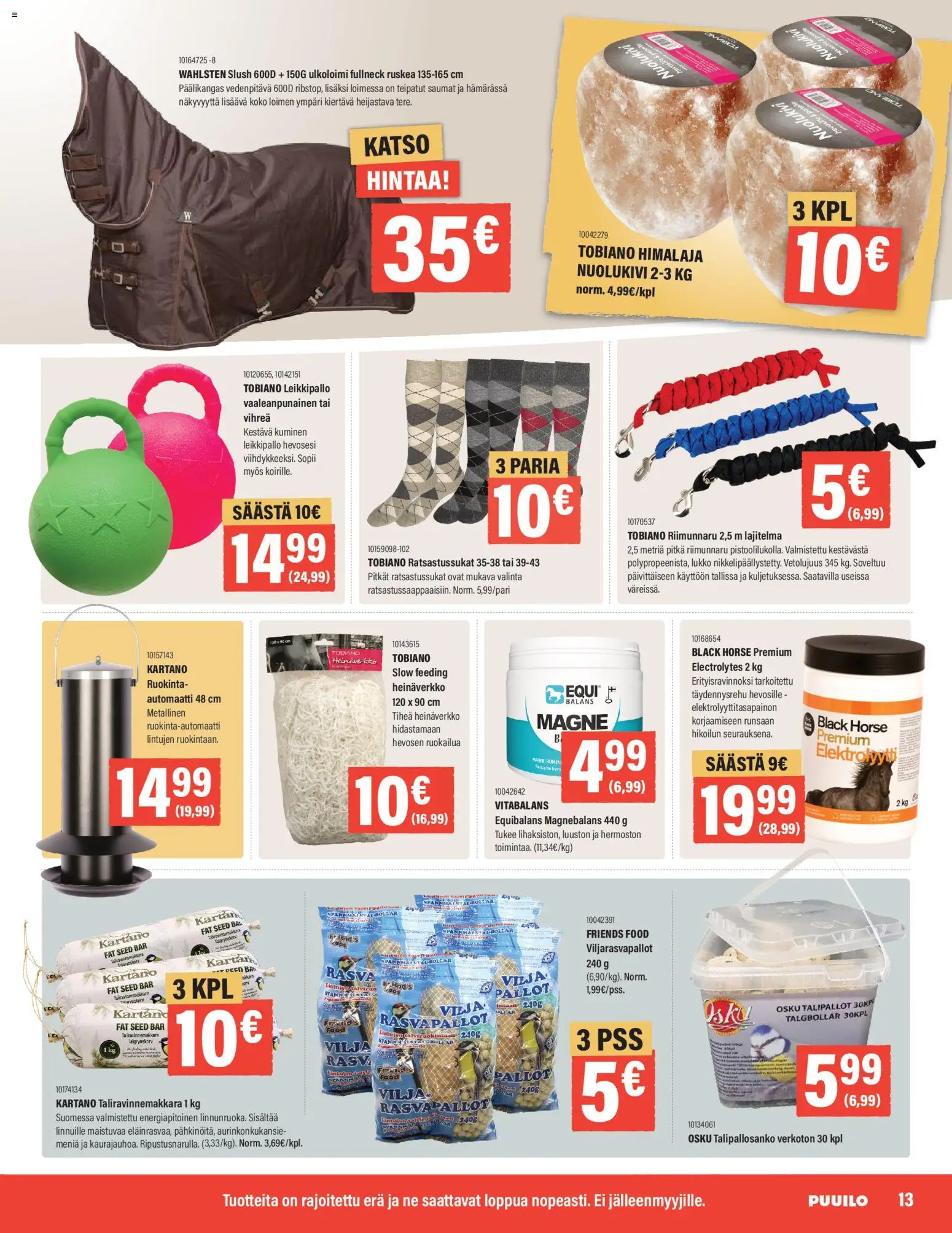 Puuilo - Puuilo - Puuilo Raasepori-Karjaa Avajaislehti digi – voimassa 08/10/2026 alkaen | Sivu: 13 | Tuotteet: Lukko