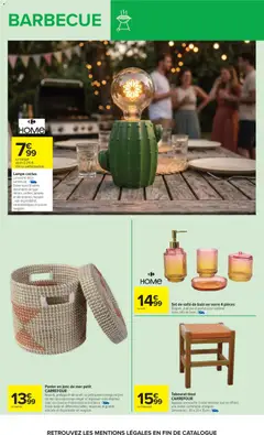 Carrefour - Prévisualisation de Carrefour Le mois des supporters valide à partir de 02.06.2026 | Page: 33 | Produits: Le tabouret, Orange, Barbecue, Lampe