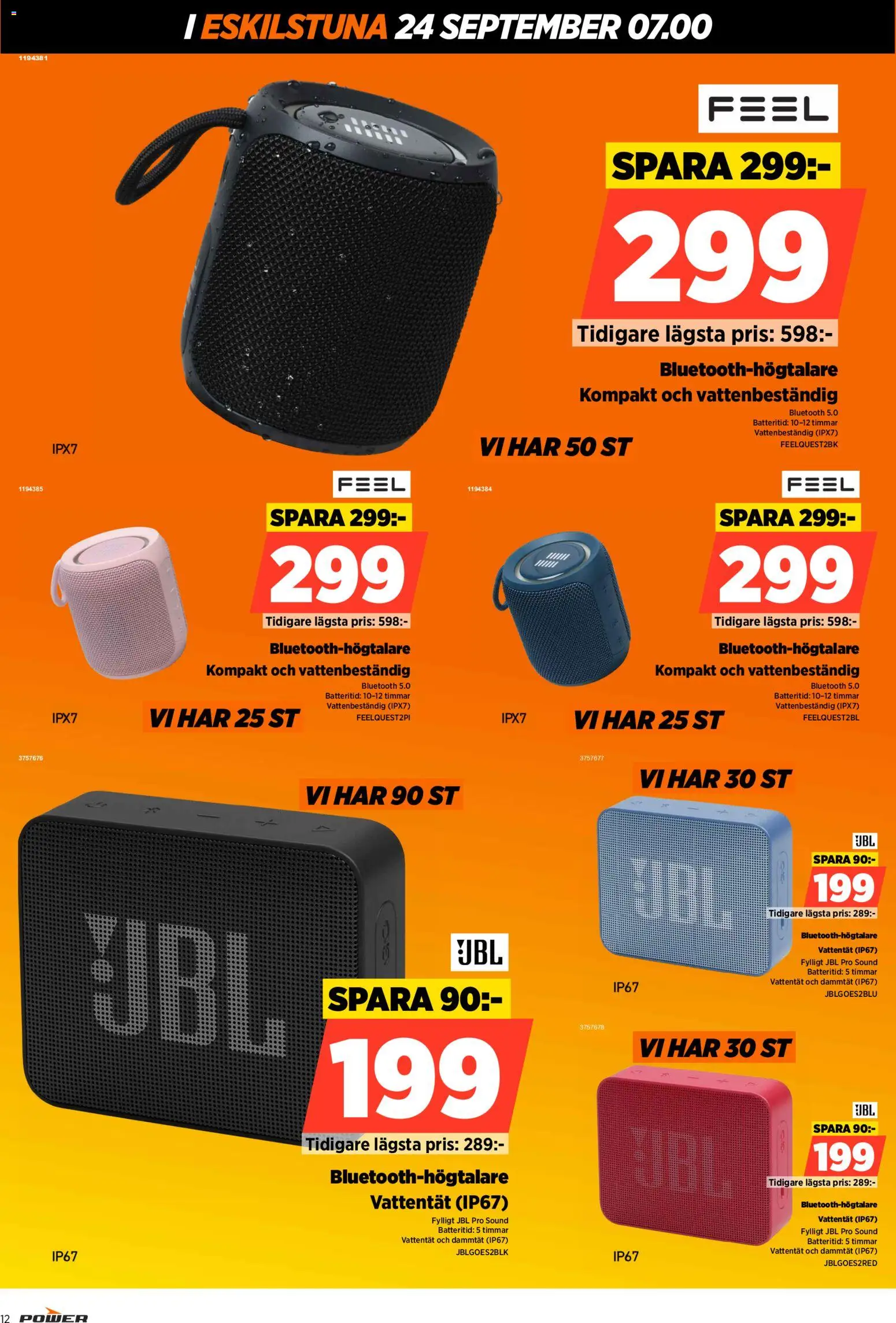 Power reklamblad aktuell från 24/09/2026 | Sida: 12