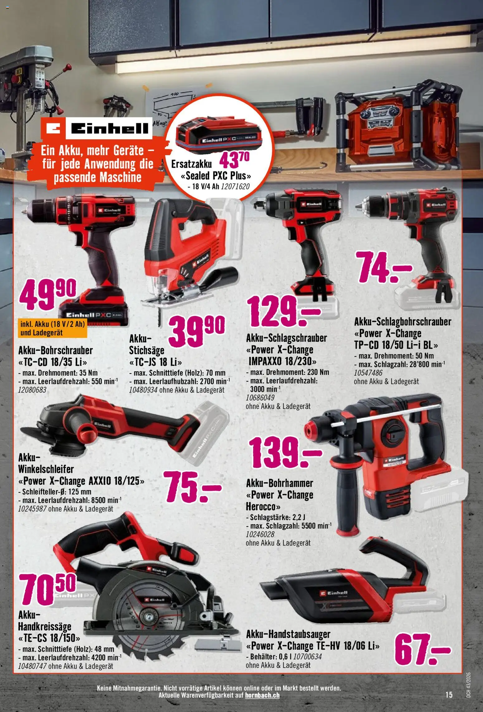 Hornbach aktionen – gültig ab 21.10.2026 | Seite: 15