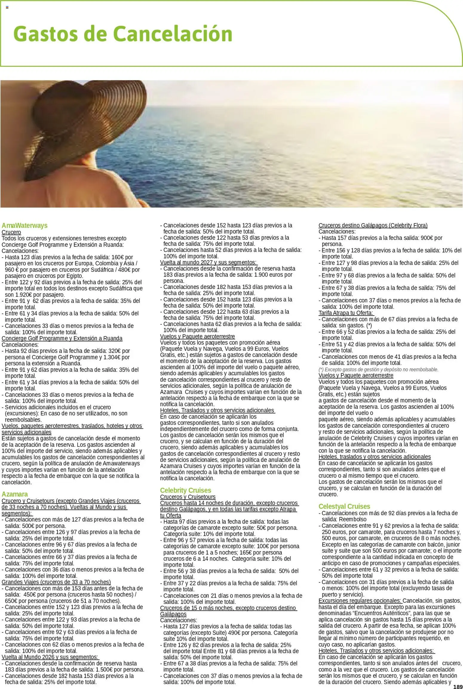 Viajes El Corte Inglés Cruceros marítimos │ válido desde el 01/01/2026 | Página: 190