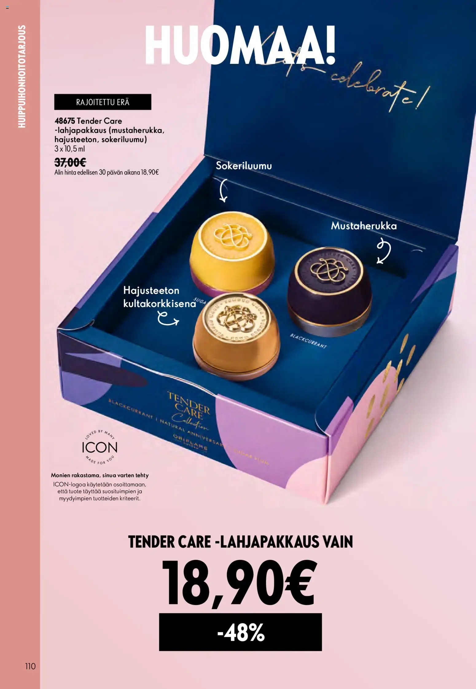 Oriflame - Esite 09 – voimassa 24/06/2026 alkaen | Sivu: 110