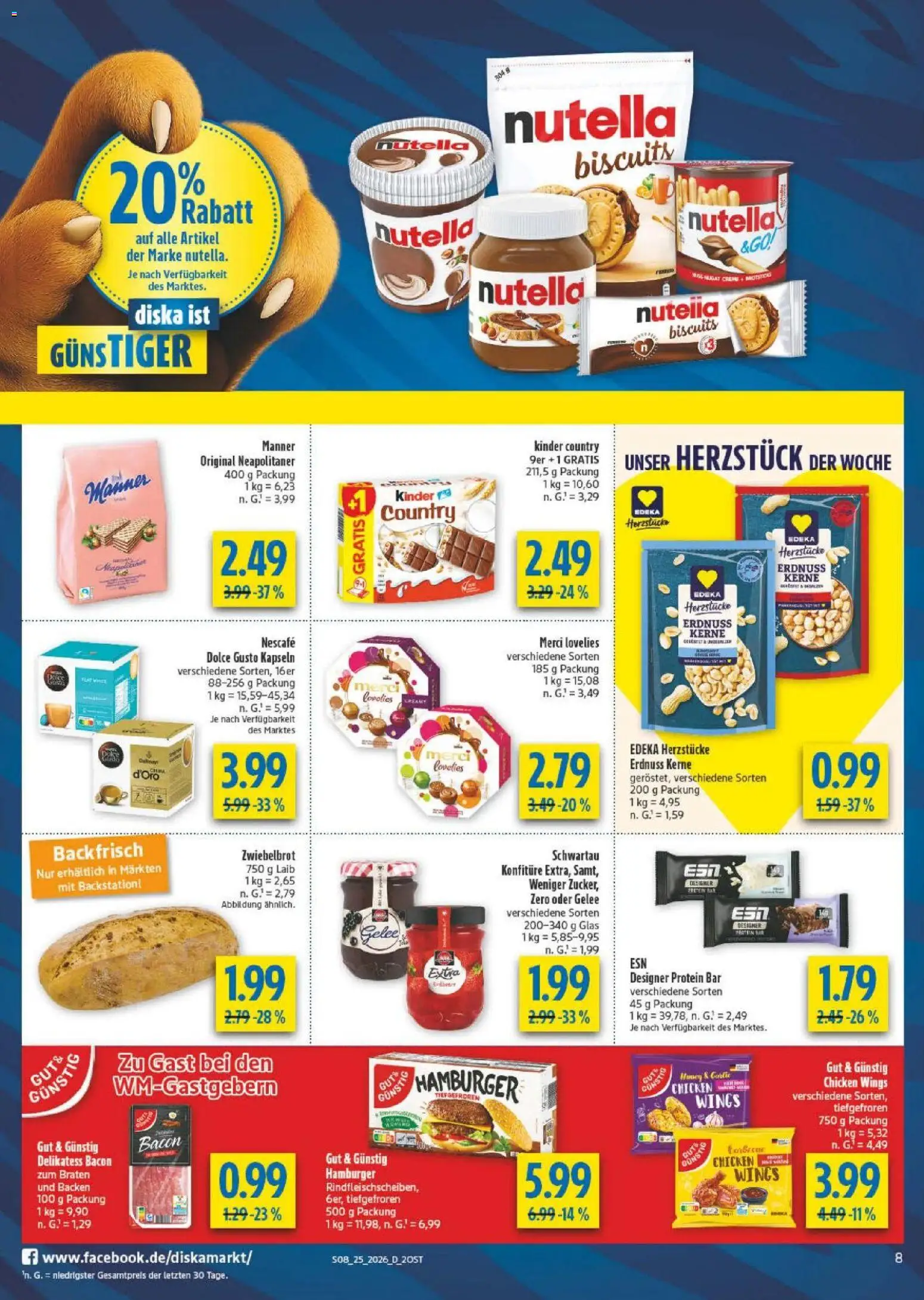Diska Prospekt – gültig ab 15.06.2026 | Seite: 12 | Produkte: Merci, Nescafe, Dolce Gusto kapseln, Dolce gusto