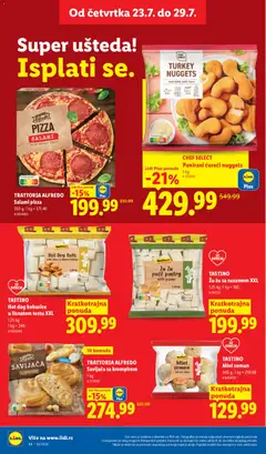 TASTINO Mini somun, Mini flatbread, soft and crispy - pregled Lidl kataloga - važi od 23.07.2026 | Strana: 26