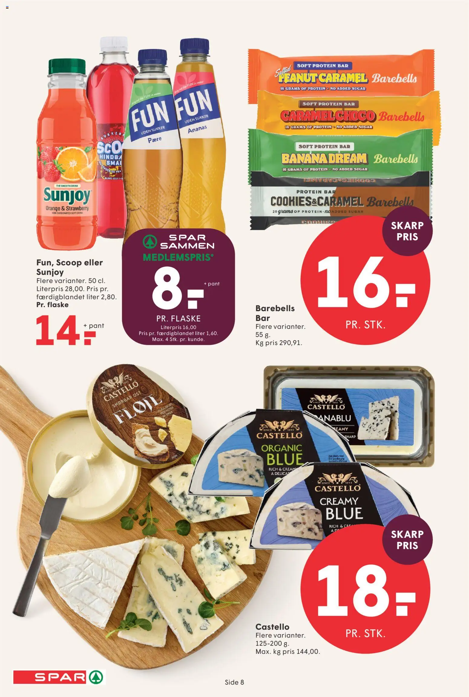 Spar tilbudsavis – gyldig fra 04/09/2026 | Side: 9 | Produkter: Ost, Ananas, Sukker
